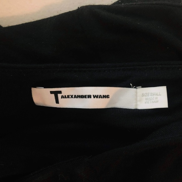 Alexander Wang Black Strappy Tank Dress Midi - Picture 8 of 8